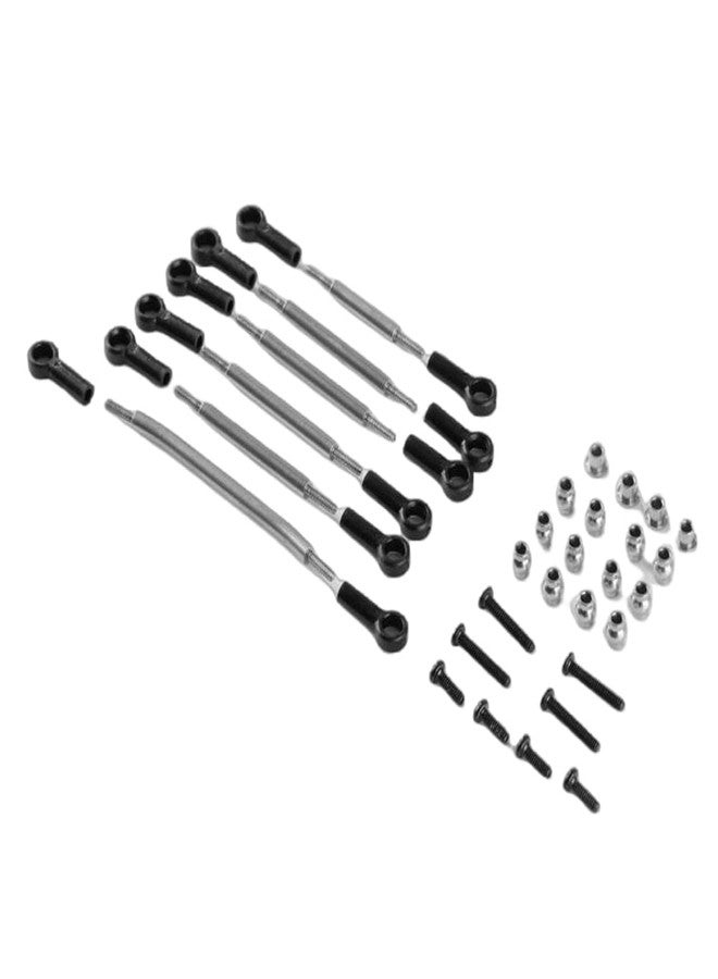 قطع غيار ترقية FMS FCX24 وFCX18 لـ FCX24، وPower Wagon، وK5 Blazer، وLemur، وUnimog 421، وFCX24 K5 PRO، وFCX24 K5 Black Brushless، وFCX24 Power Wagon Brushless: مجموعة قضبان معدنية SET-C3064